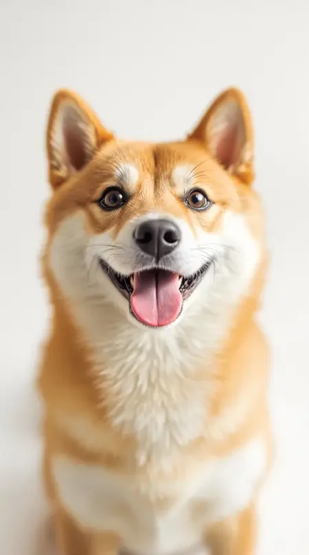 柴犬的微笑，治愈系天花板 - 萌宠短视频封面