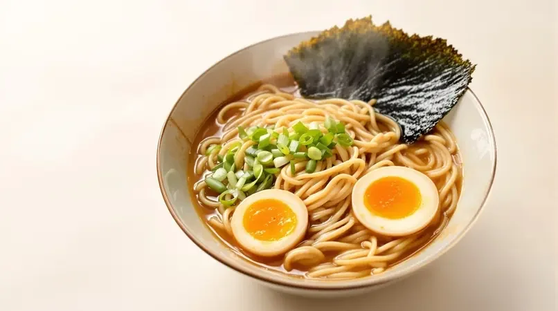 深夜食堂：一碗暖心豚骨拉面 - 美食短视频封面